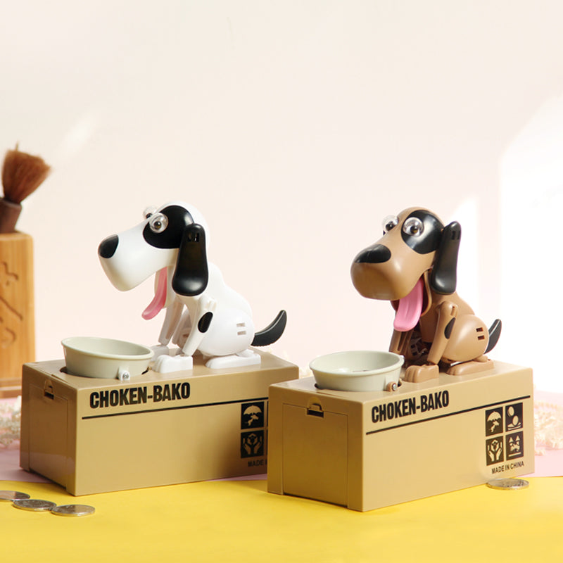Robotic Stealing Dog Money Box