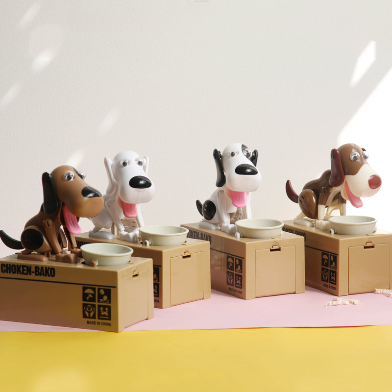 Robotic Stealing Dog Money Box