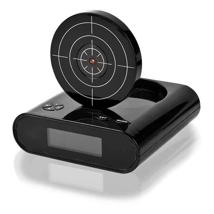 Target Laser Shooting Gun Alarm Clock