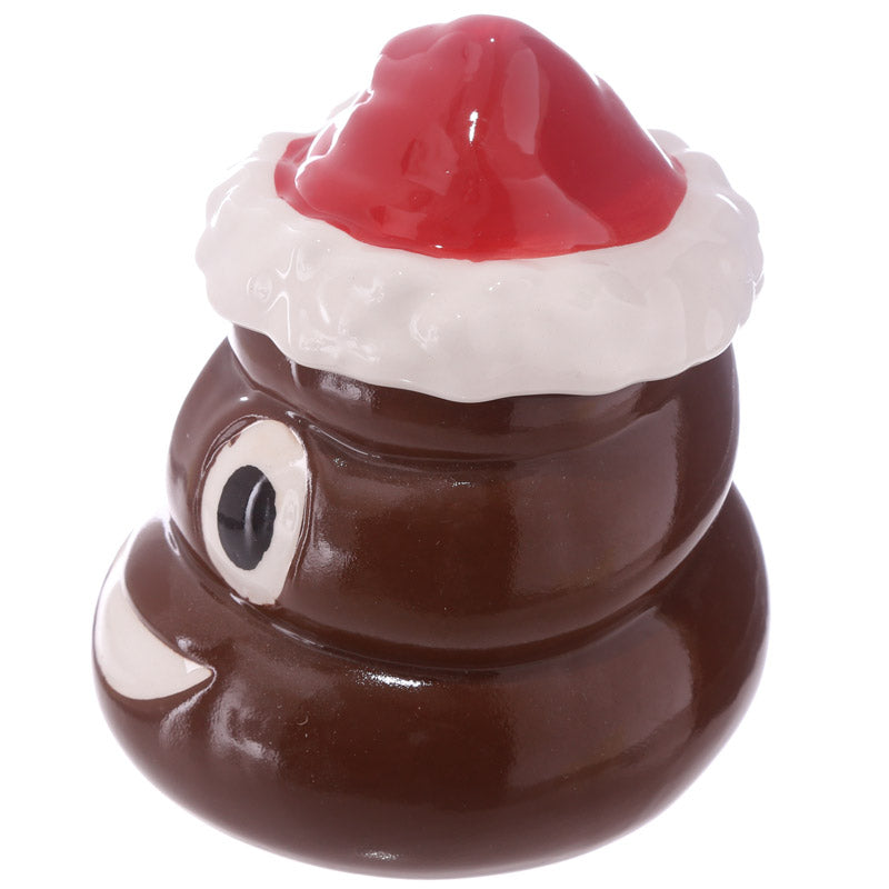 Santa Poop Emoji Coffee Mug