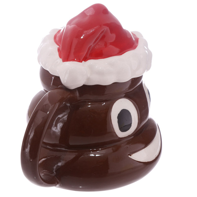 Santa Poop Emoji Coffee Mug