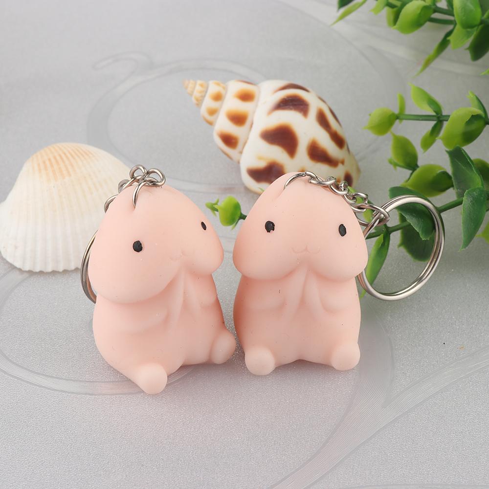 Adult's Novelty Squishy Keyring