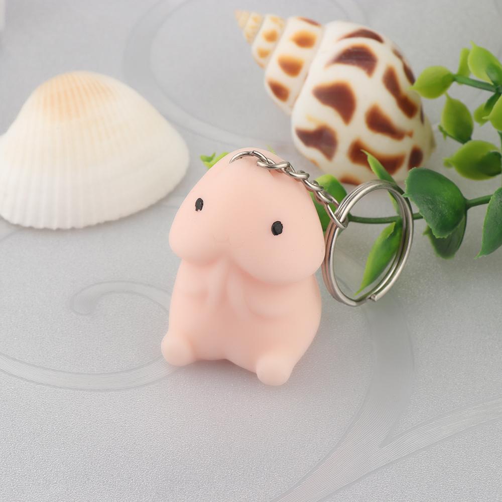 Adult's Novelty Squishy Keyring