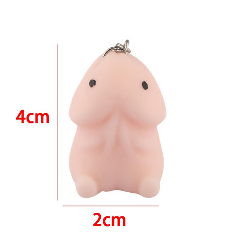 Adult's Novelty Squishy Keyring