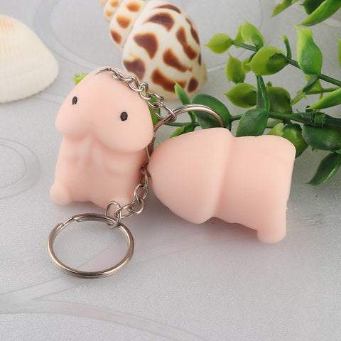 Adult's Novelty Squishy Keyring