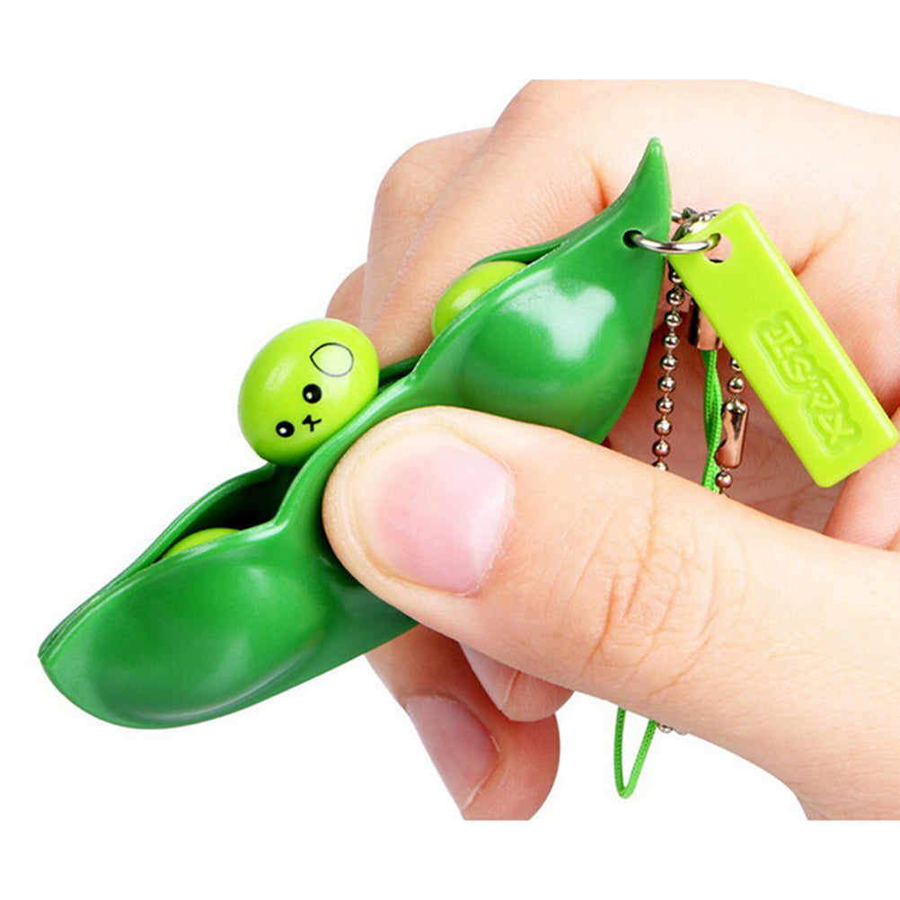 Squeeze Those Peas Right Out Keychain