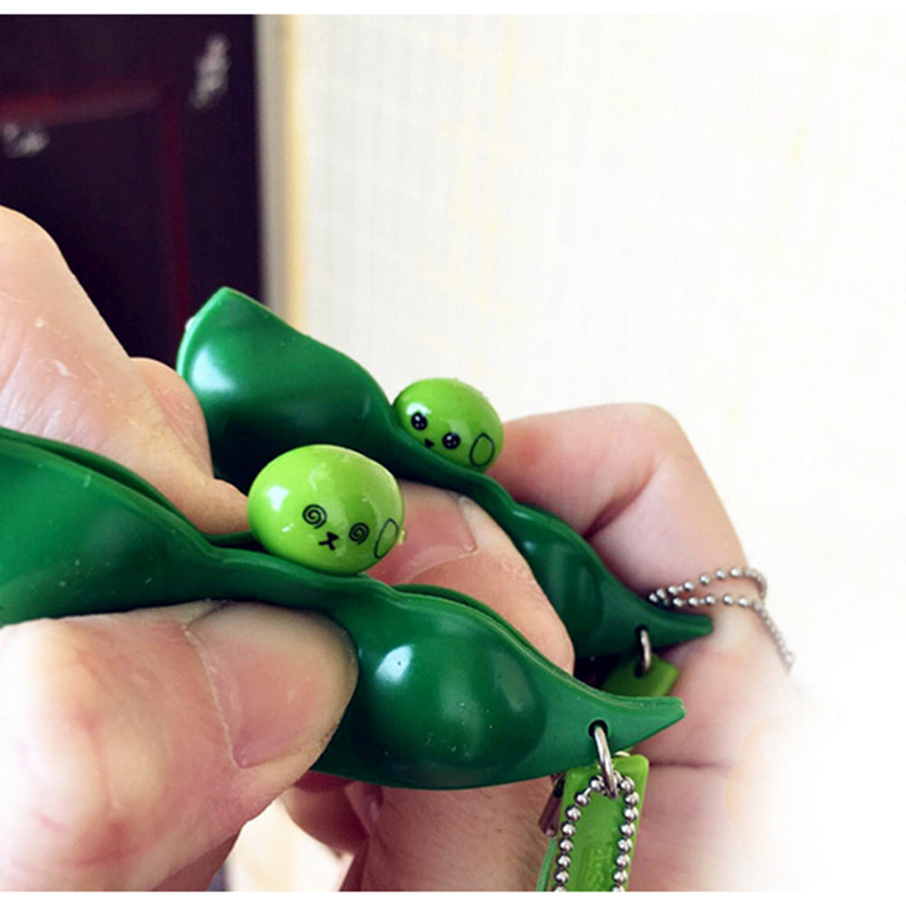 Squeeze Those Peas Right Out Keychain