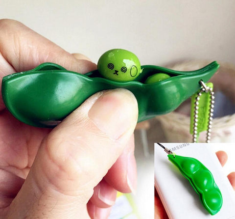 Squeeze Those Peas Right Out Keychain